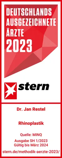 Ausgezeichnete Ärzte Stern 2023 Dr- Jan Restel